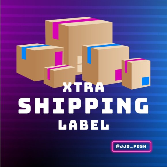 Other - 📦 Xtra Shipping Label : LIVE SHOW